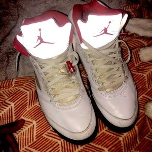 Jordan Retro 5 Fire Red